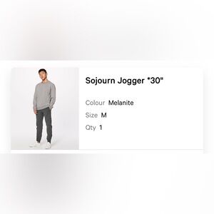 Lululemon Sojourn Jogger men’s Medium